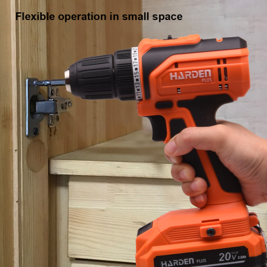 Аккумуляторная дрель-шуруповёрт 20V Harden Pro Арт.758220